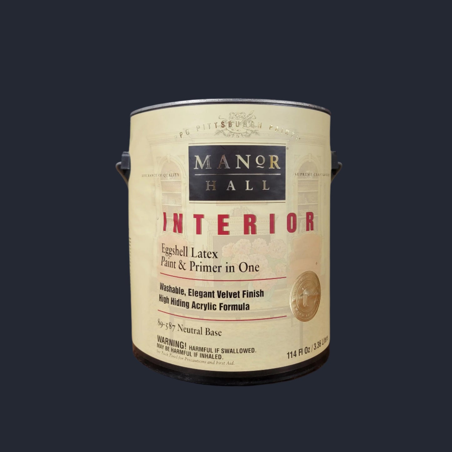 MANOR HALL® Interior Latex, eggshell (neutral base)