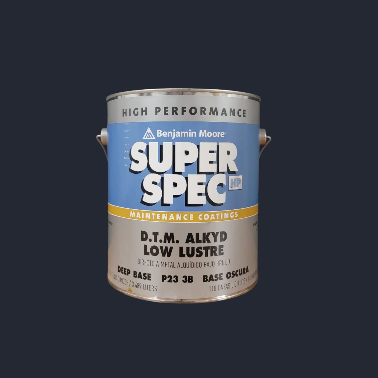 SUPER SPEC HP D.T.M. ALKYD LOW LUSTRE (deep base)