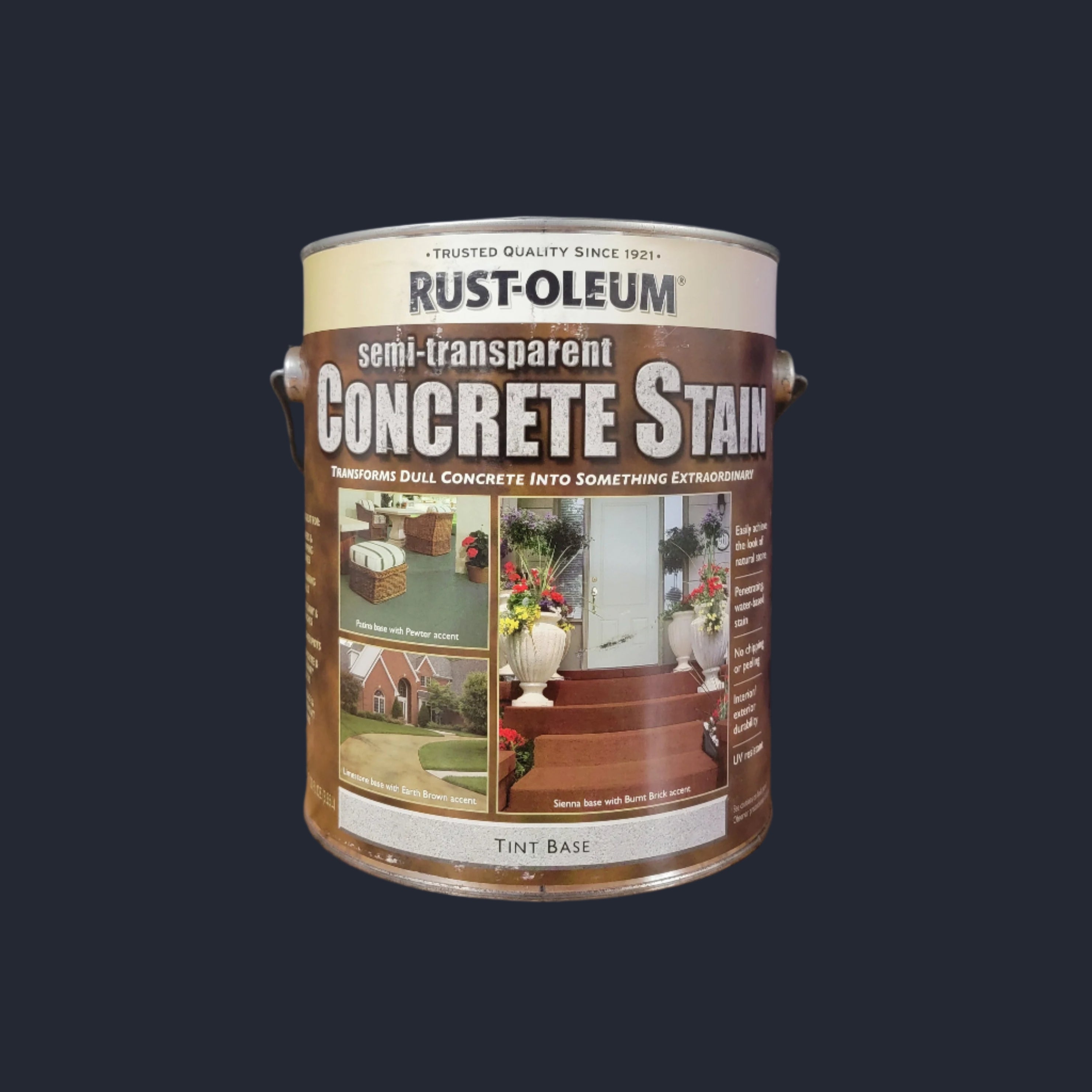 Rust-Oleum, Semi-transparent, Concrete stain (tint base) – Painter Surplus