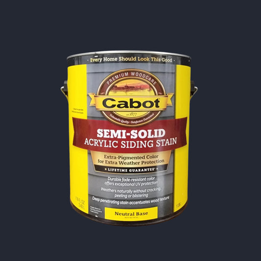 Cabot Semi-solid gallon size(Neutral Base)