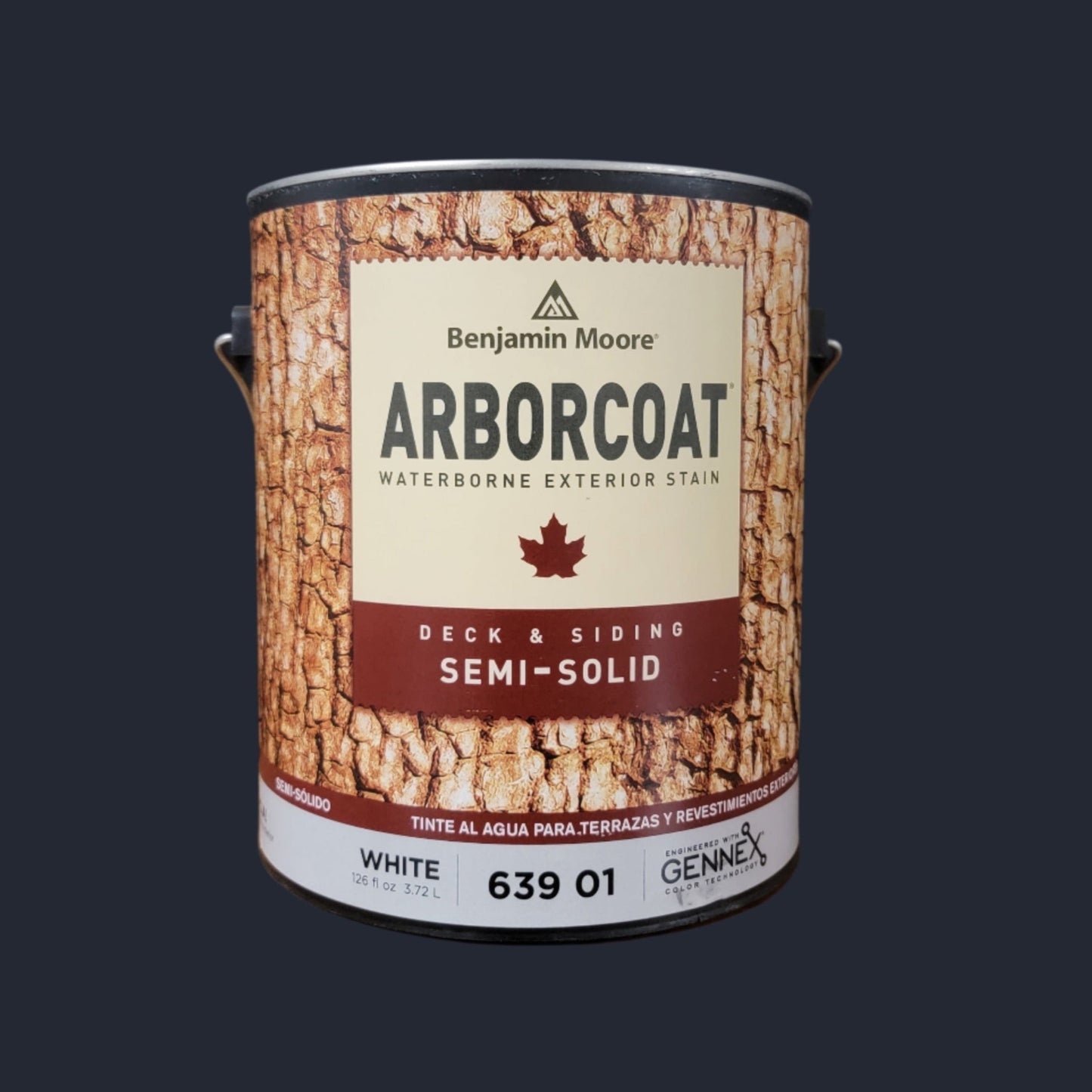 Arborcoat Semi-solid gallon size(White)