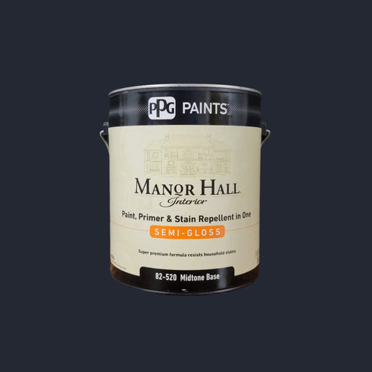MANOR HALL® Interior Latex, Simi-gloss (midtone base)