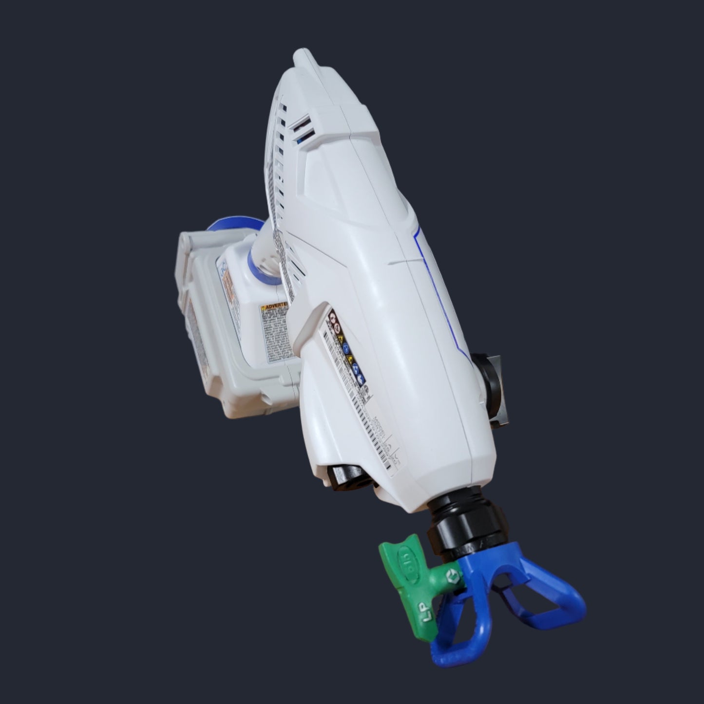 Lacquer sprayer by Graco (comes with a fine finish tip of your choice)