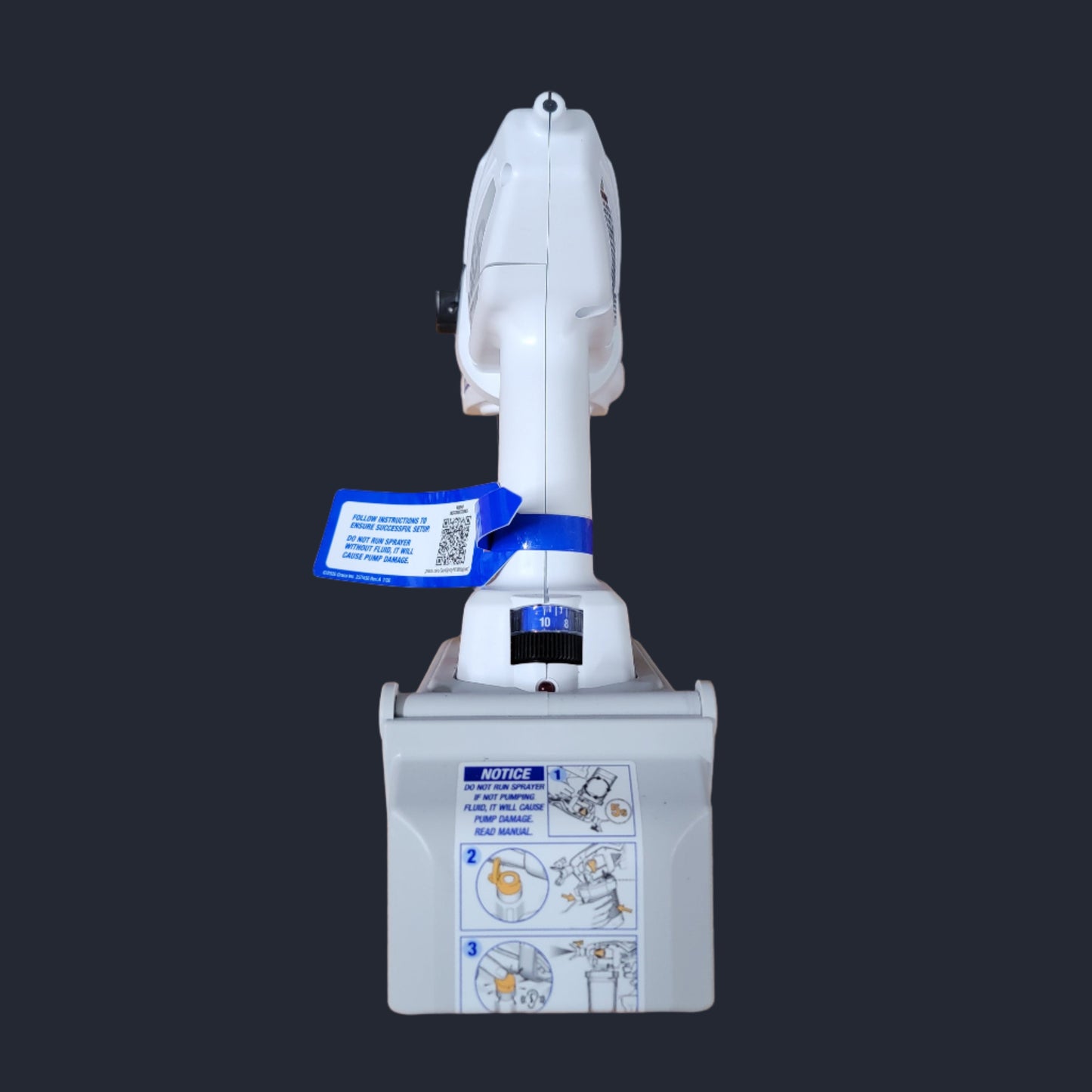 Lacquer sprayer by Graco (comes with a fine finish tip of your choice)