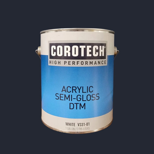 COROTECH Acrylic Semi-gloss, DTM, White (non-tintable)